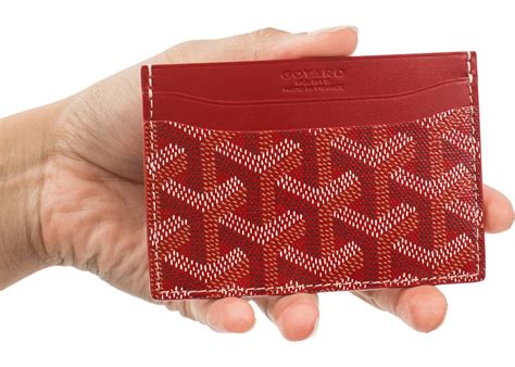 goyard red card holder|Goyard card holders 2022.